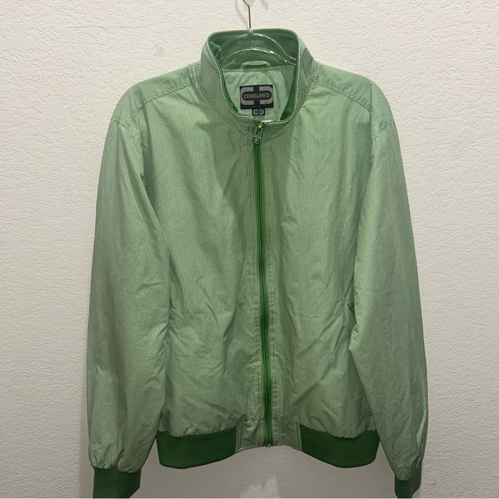 Censured Green Lightweight Men's Jacket
